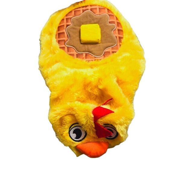 No Brand Other - Way to Celebrate Halloween Chicken Waffle Dog Cat Pet Costume Small 13"